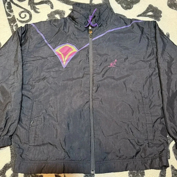 Vintage 90s Australian By L'Alpina Tracksuit Jacket Made in Italy - Picture 1 of 11